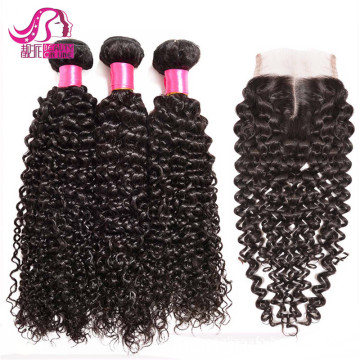 Beauty On Line hair brazilian human hair sew in weave,mongolian kinky curly hair, 10a brazilian virgin hair deep wave